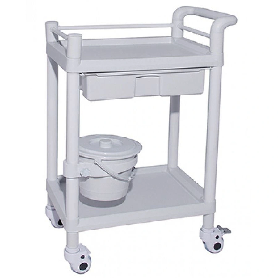 Hospital Medical utilitaire simple instrument de l'équipement médical de laboratoire de trolley Chariot à outils chirurgicaux