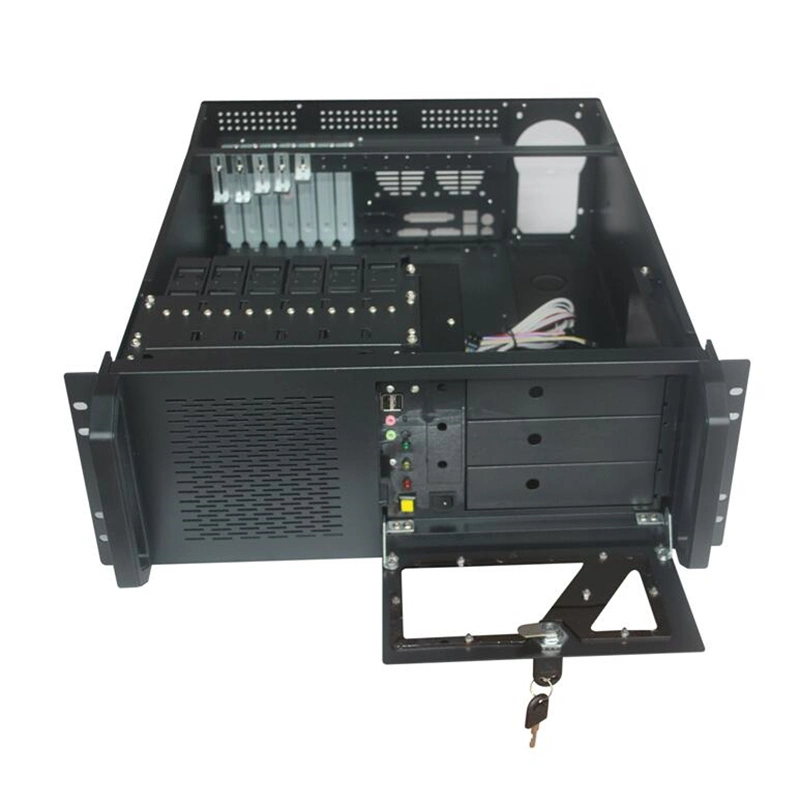 4u Computer Case ATX Gaming PC Server Case Industrial Rackmount Network 19&prime; &prime; Rack Cabinet Case 4UC