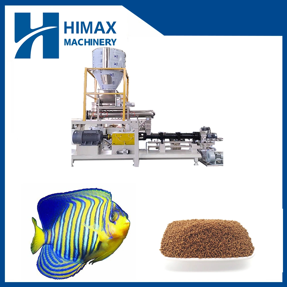 High Capacity Dry Cat Food Pet Animal Food Machinery Sinking Floating Fish Feed Pellet Processing Line Dog Food Making Extruder Machine