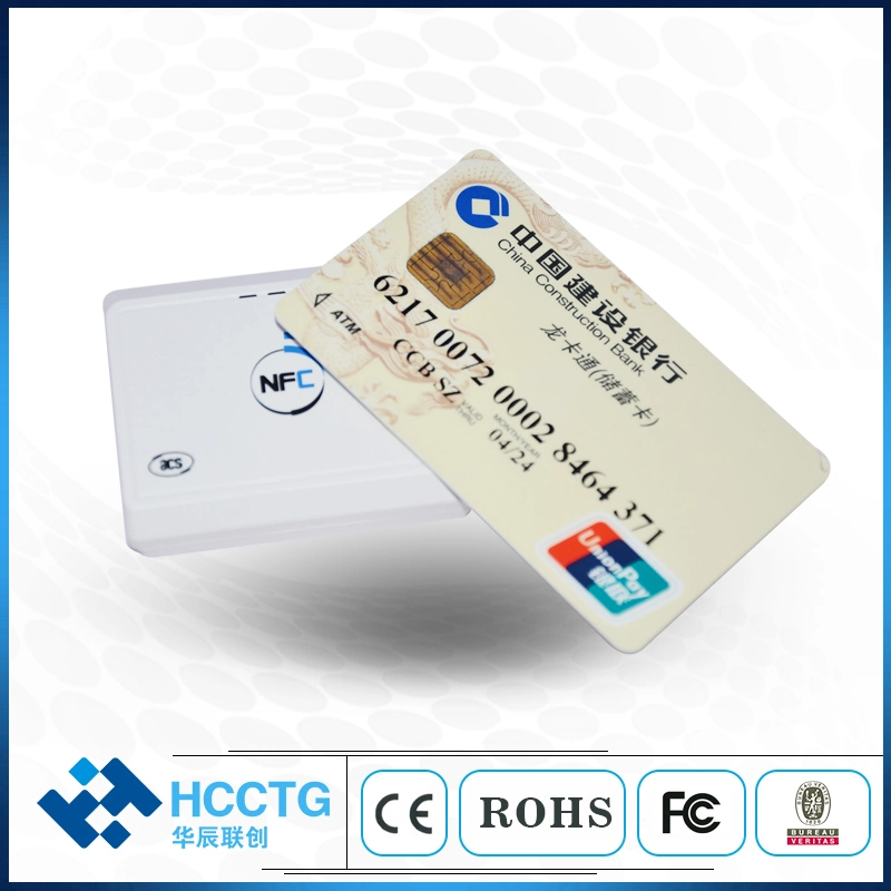 Mini-lecteur de carte sans contact RFID mobile Smart Bluetooth mPOS Android (ACR1311U-N2)