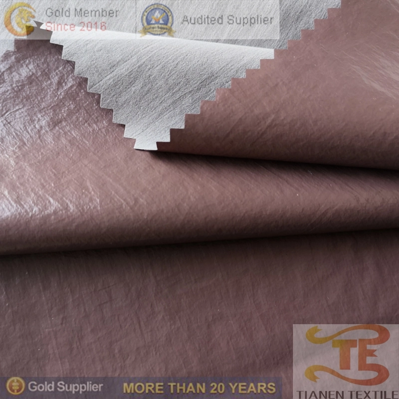 20d Nylon Wrinkle Fabric with Release Paper for Garments