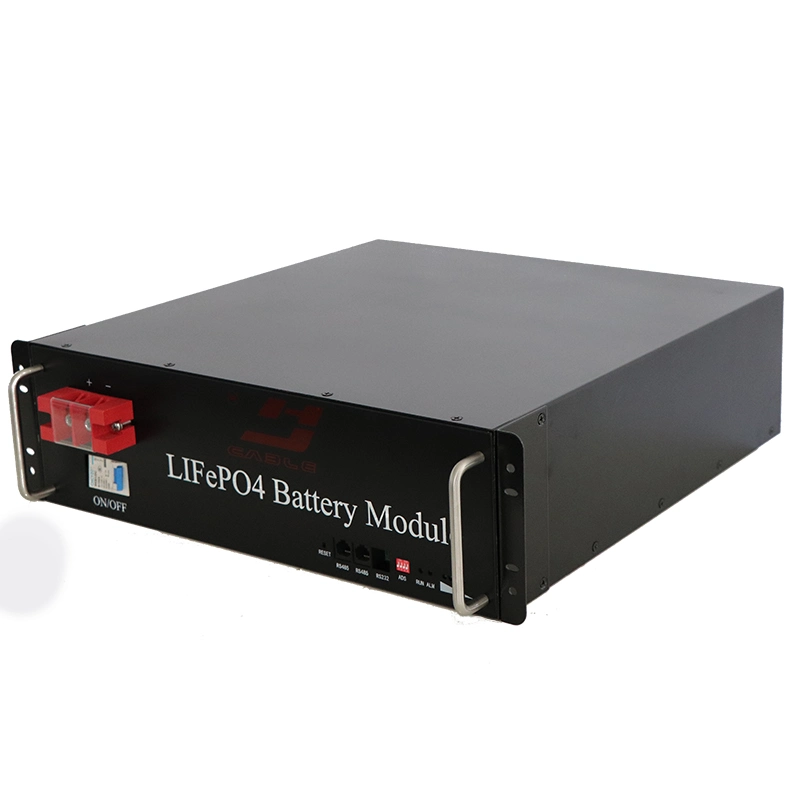 9.6Kw 48V 50Ah batterie Lithium-ion batterie LiFePO4 avec Smart BMS pour système de l'énergie solaire