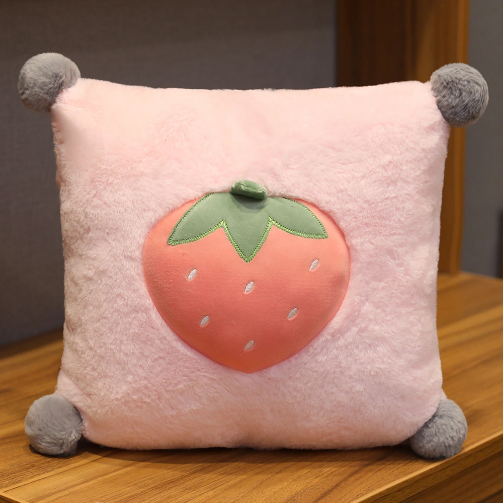 Lovely Fruit Pillow Toy Manufacturer Stuffed Pillow OEM Wholesale/Supplier Cushion ICTI Gift Popular Halloween Thanksgiving