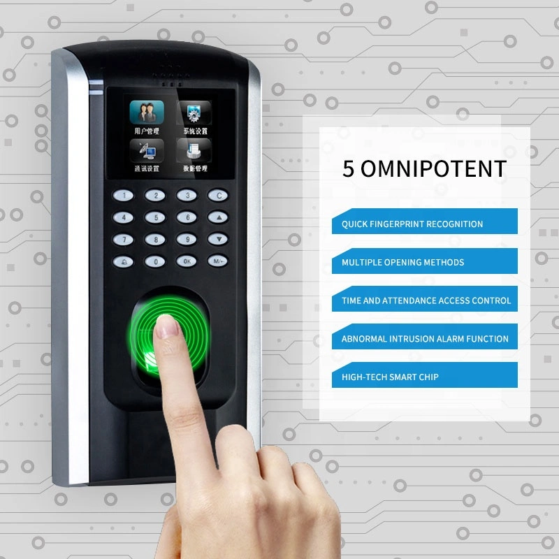 H-7f Fingerprint Time Attendance Machine Smart Security Devices