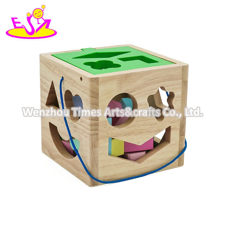 Wholesale/Supplier Preschool Baby Shape Sorter Wooden Toys Kids Educational Toy W12D237