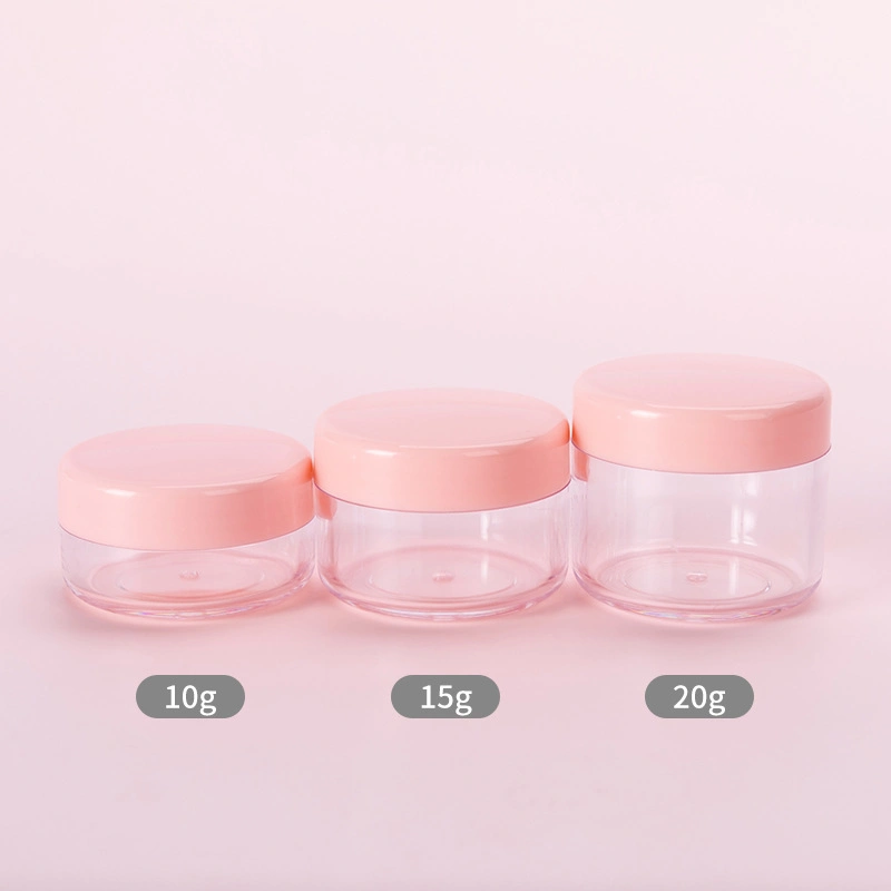 30/40/50/60/80/100/120/150ml Storage Cans Sealed Packaging Skincare Cosmetic Cream Plastic Jars