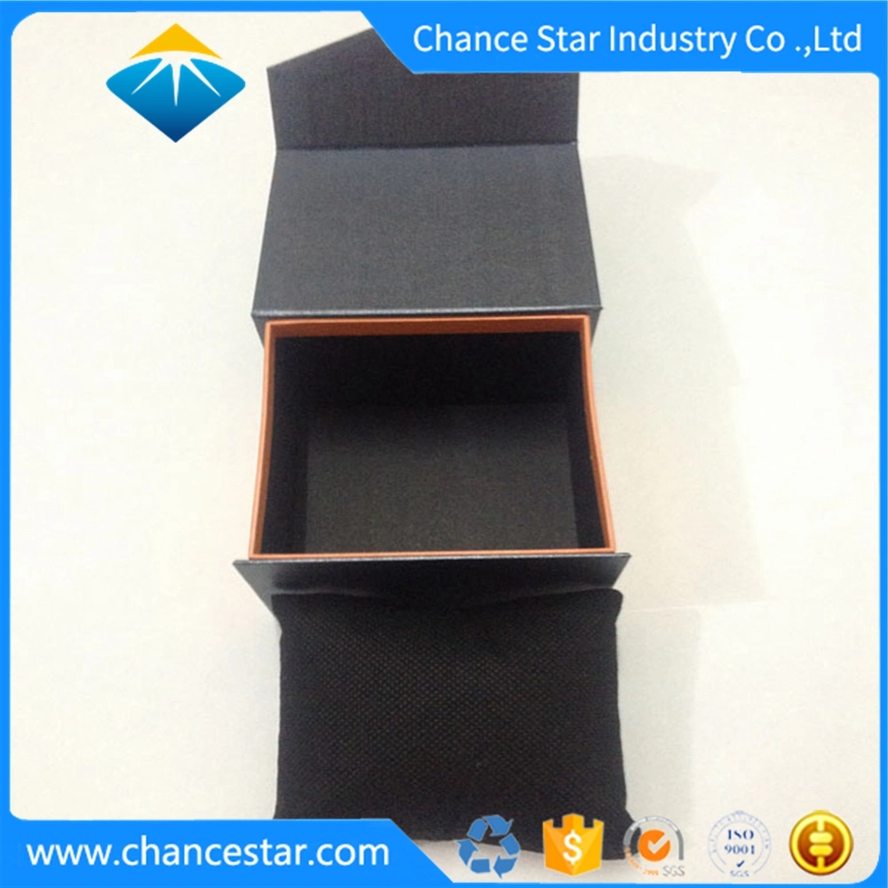 Custom Book Style Magnetic Cardboard Paper Watch Gift Box