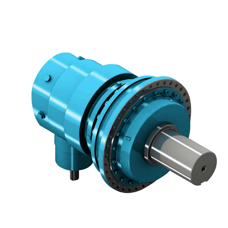 P Series 1: 100 1: 200 Ratio 90 Degree Right Angle 380V AC Motor Reducer Conveyor Horizontal Planetary Gearbox for Plastic Extruder