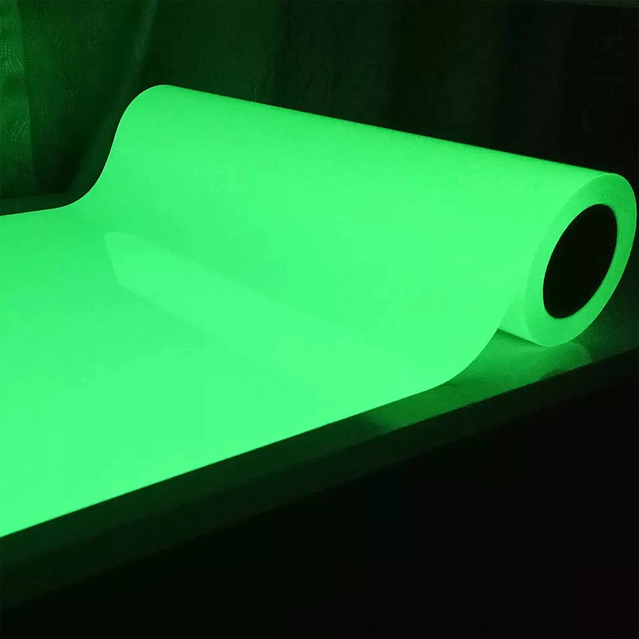 Luminous Glow in The Dark Heat Transfer Vinyl for Textile