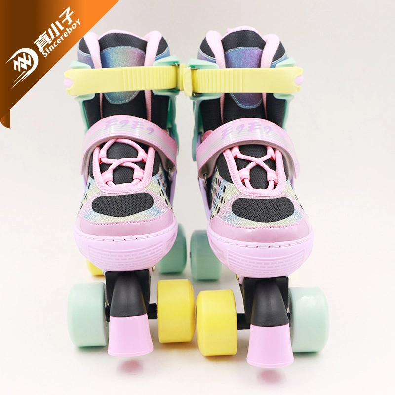 OEM Popular Quad Disco Roller Skate for Children