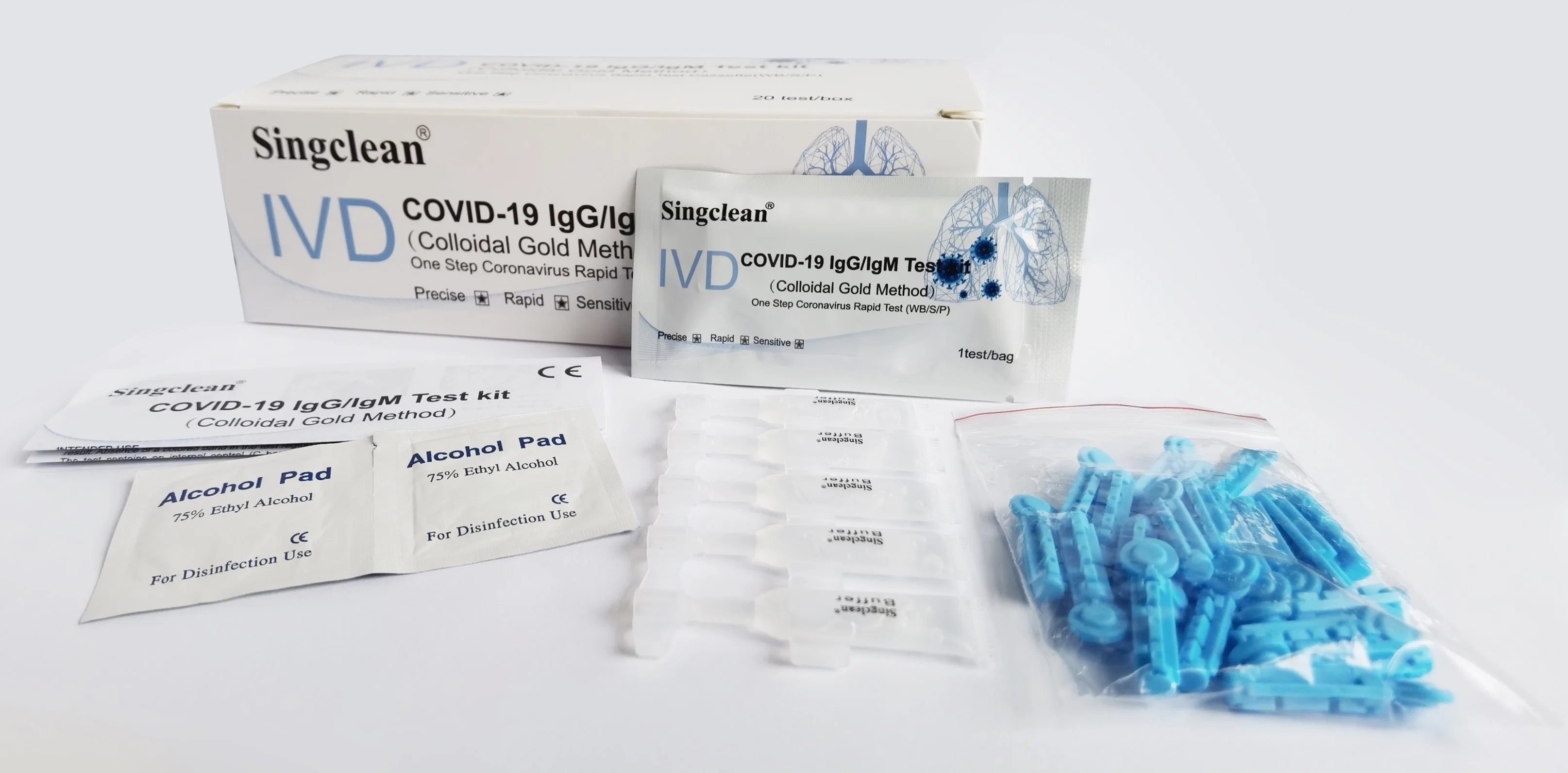 Singclean Igg/Igm Rapid Test Kit Blood Test Kit