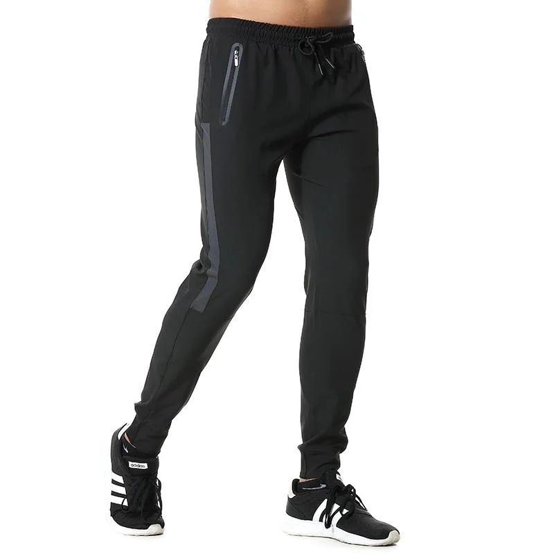 Hot sale Fashion New Trend – Pantalon de sport Uni noir pour Homme