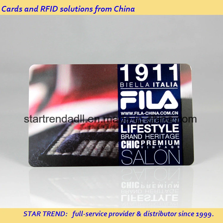 Four Color Printing with UV Standard Card for Business