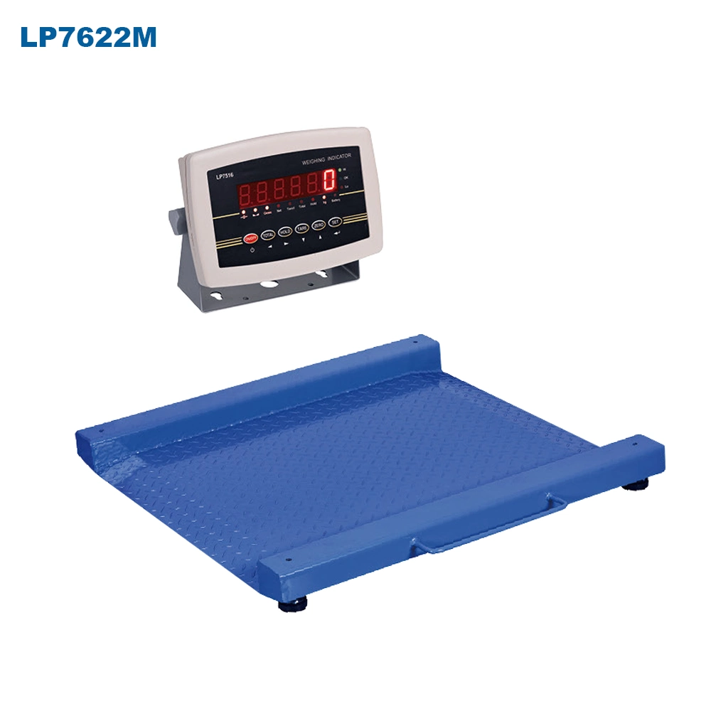 China Weighing Stainless Steel LED LCD Electronic Platform Floor Scale