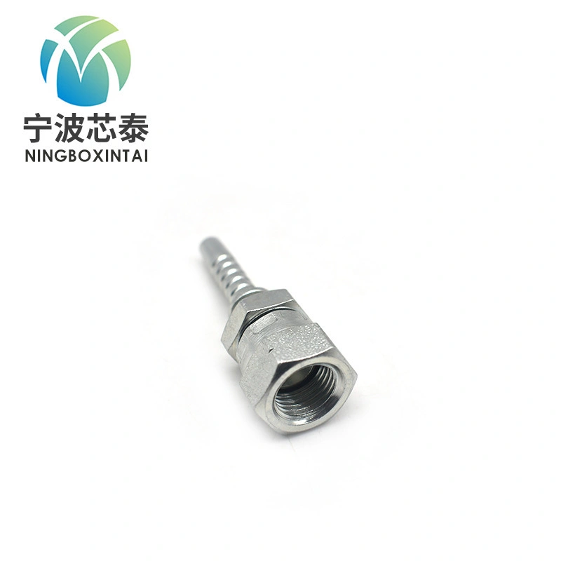 OEM Fitting Factory CNC Machining JIS Gas Female 60 Degree Cone Seat Hydraulic Hose Fttings Stainless Steel Fittings One-Piece Flange JIS