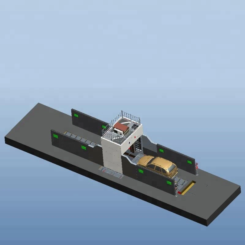 Small Vehicle X Ray Scanner with Powerful Image Processing Functions