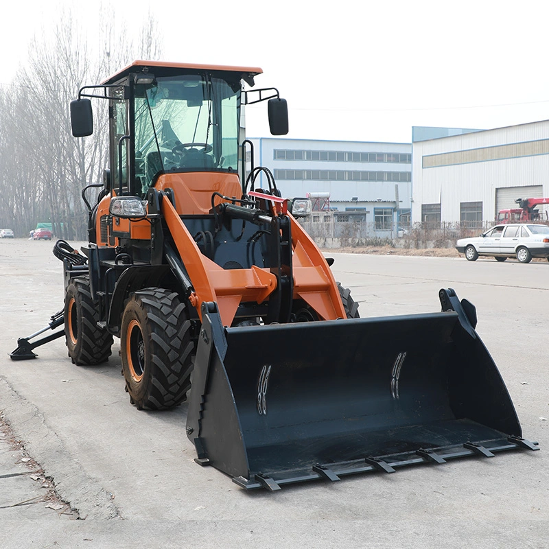 Cheap Small Backhoe Loader Compact Backhoe Loader 4X4 EPA