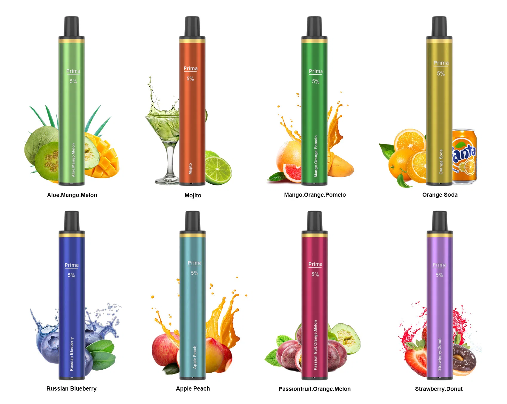 Coolvapor 2.8ml 400mAh Battery 800puffs Disposable E Cigarette