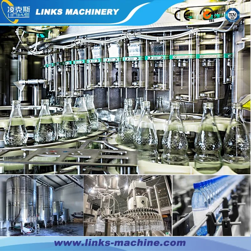 Automatic Monoblock Beverage Juice Water Filling Packing Machine