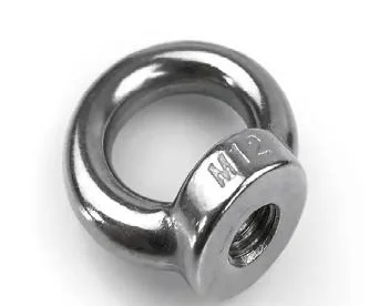 Customized Stainless Steel Eye Bolt and Nut DIN580 DIN582 Eye Nut AISI304/316