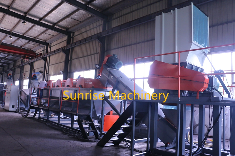 LDPE HDPE PP Pet Waste Plastic Washing Cleaning Granulating Recycling Machine