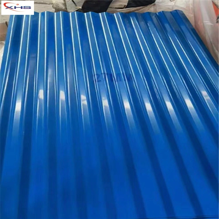 Sheet Material for Building Roofing PPGI Metal Roof Color Coated Galvanized Roofing Corrugated Steel Sheet