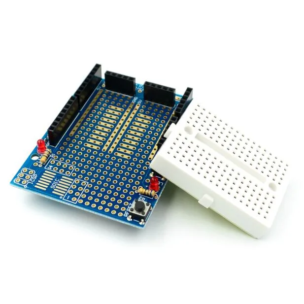 OEM/ODM 170 Mini Punto de Prototipos PCB Breadboard Escudo Protoshield prototipo R3