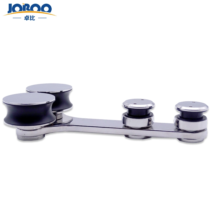 Stainless Steel Sliding Door Hardware Double Hanging Wheels