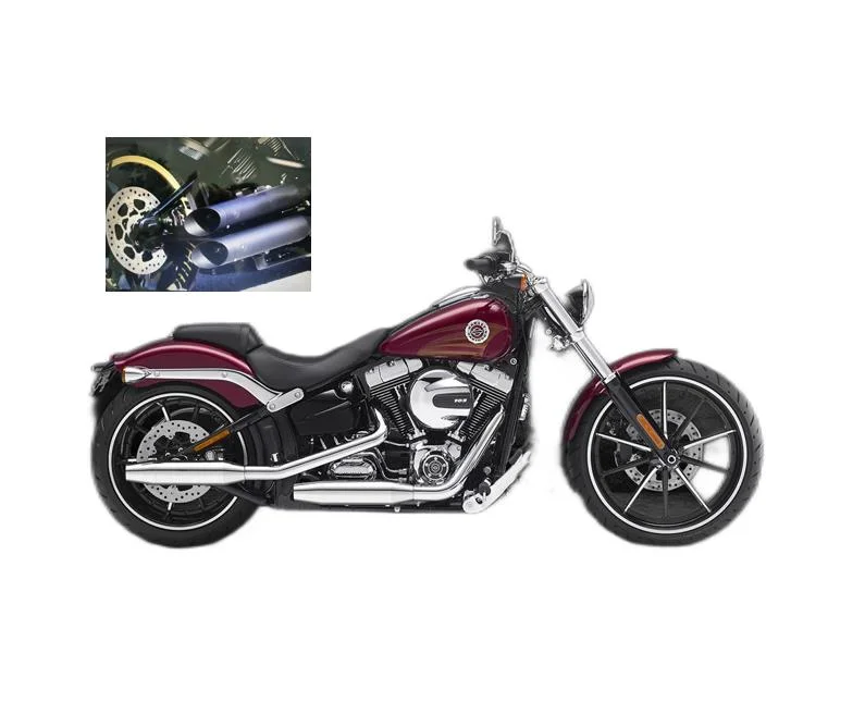 ISO9001 Customized High Quality Motorcycle Exhaust System with Harley Tube