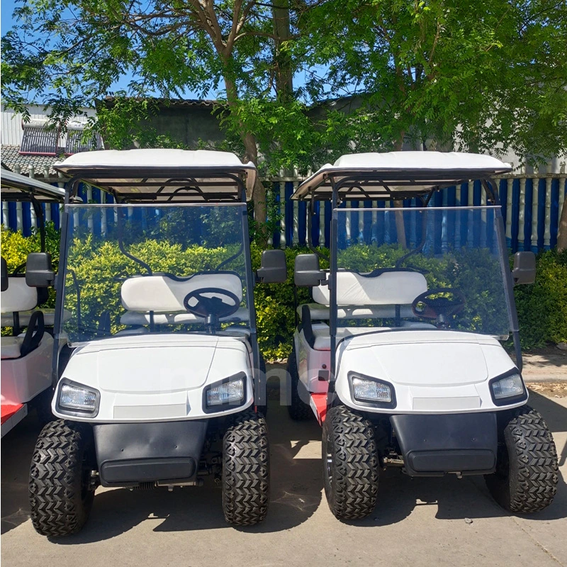 Carrinho de golfe elétrico de 48/72 V todo-o-terreno da mini scooter com 6 lugares Carro de golfe elétrico veículo utilitário de caça de carrinhas fora de estrada