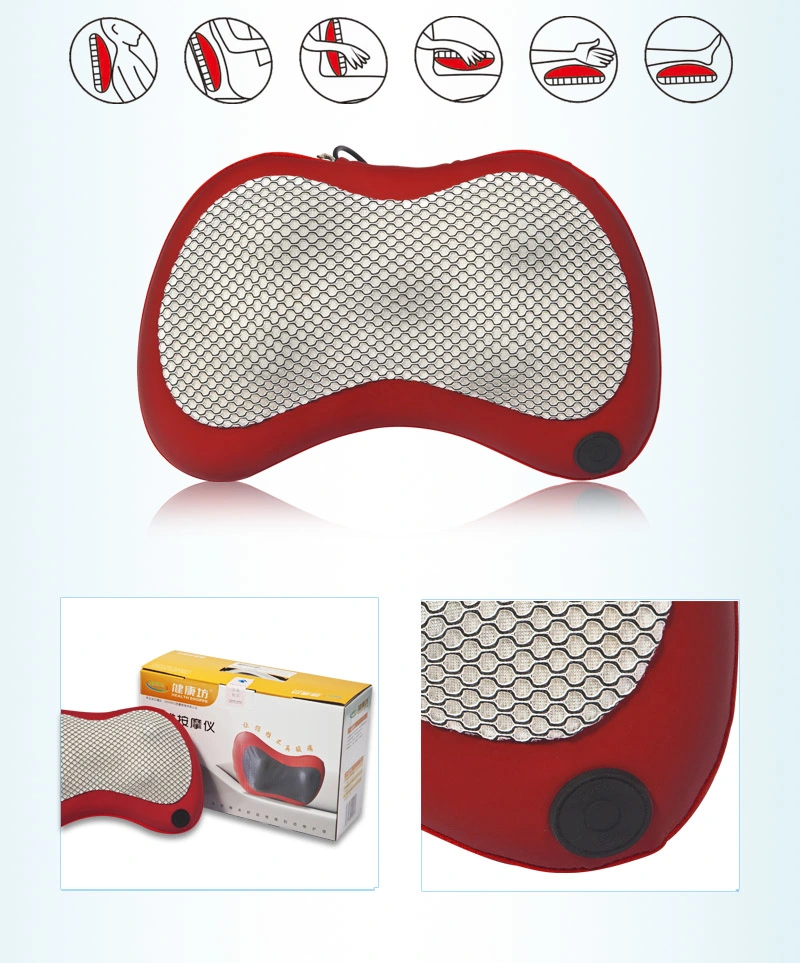 Массажная подушка для массажа шеи Mini Jade Roller Far Infrared Jade Massage