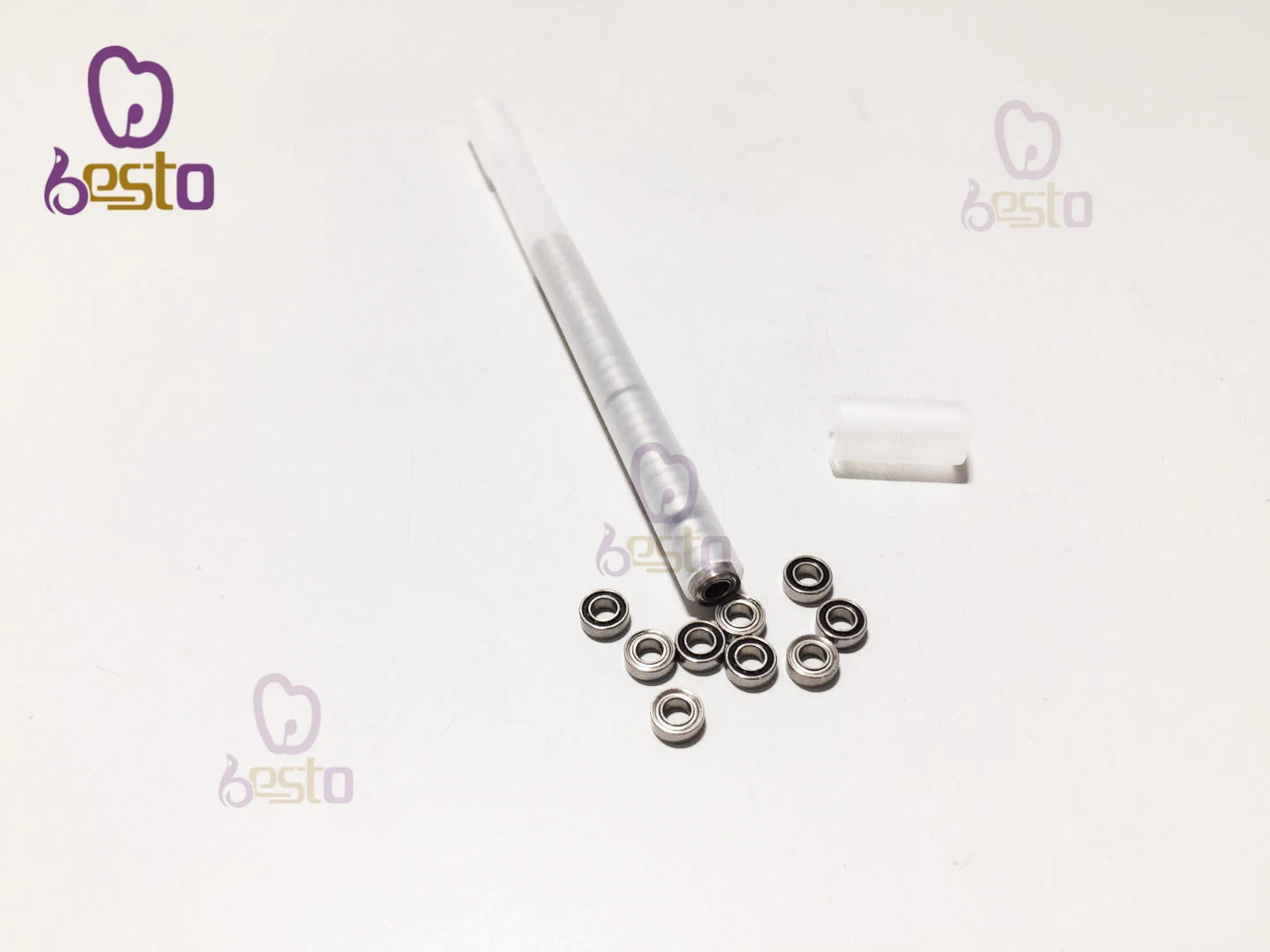 Dental High Speed Handpiece Steel Ceramic Bearing 2.38mm