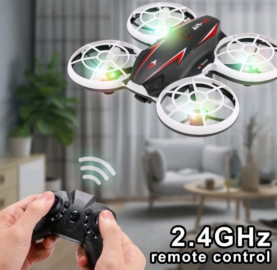 Mini Pocket RC Toy Drone Plane Without Camera for Kids Quadcopter Black Technology Drone with LED Light Boy Toy Plane