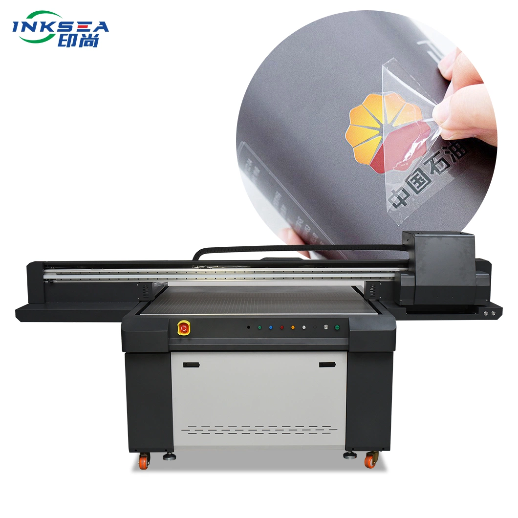 130*90cm Large Format UV Flat Panel Printer Digital Printer Inkjet Printer with Ricoh G5 G5I Head Suitable for Board Glass Acrylic Acrylic PVC