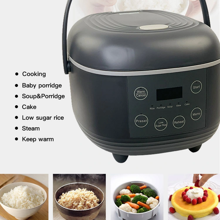 Low-Sugar Health Tragbare Slow Cooker Overflow Non-Stick Mini Smart Reis Herd