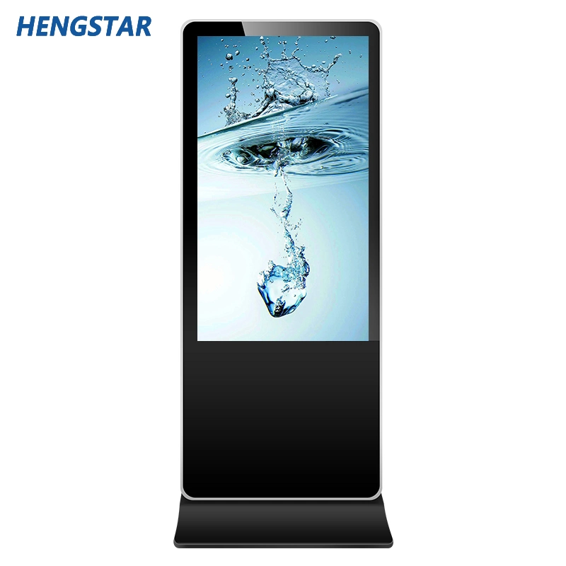 43" 47" 49" 55 polegadas Floor Standing Advertising monitores OEM / ODM LCD Ad Player Ecrã táctil de quiosque de sinalização digital