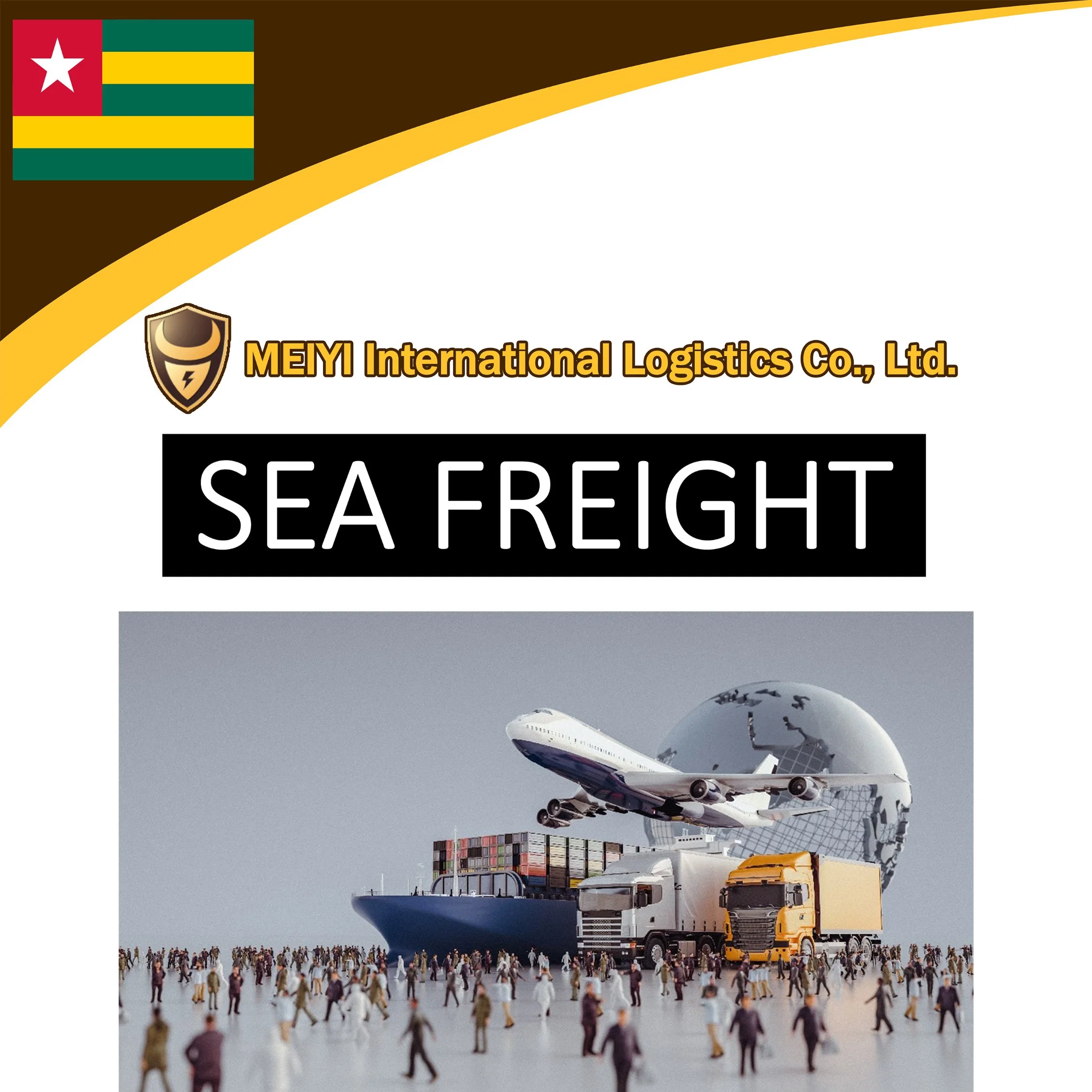 Shipping service from China to Togo by sea freight door-door shipment DDP DDU international forwarder