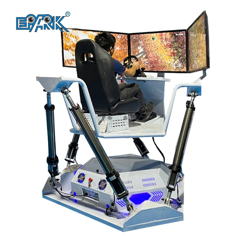 Factory Amusement Park Equipments Coin Operated Virtual Reality Car Racing Vr Games Machine