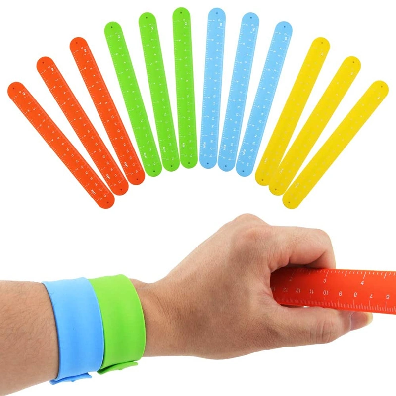 Custom Promotion Gifts Printing Silicone Slap Bracelets