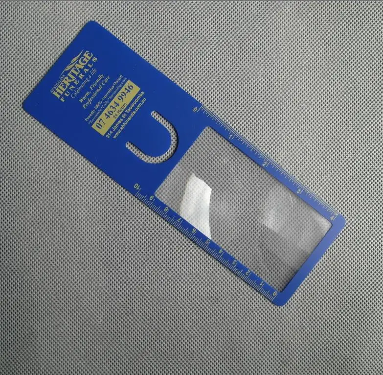 3X Plastic Bookmark Magnifying Glass with Ribbon (HW-813)