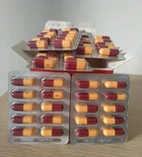 La amoxicilina 500 mg cápsulas de la medicina occidental GMP.