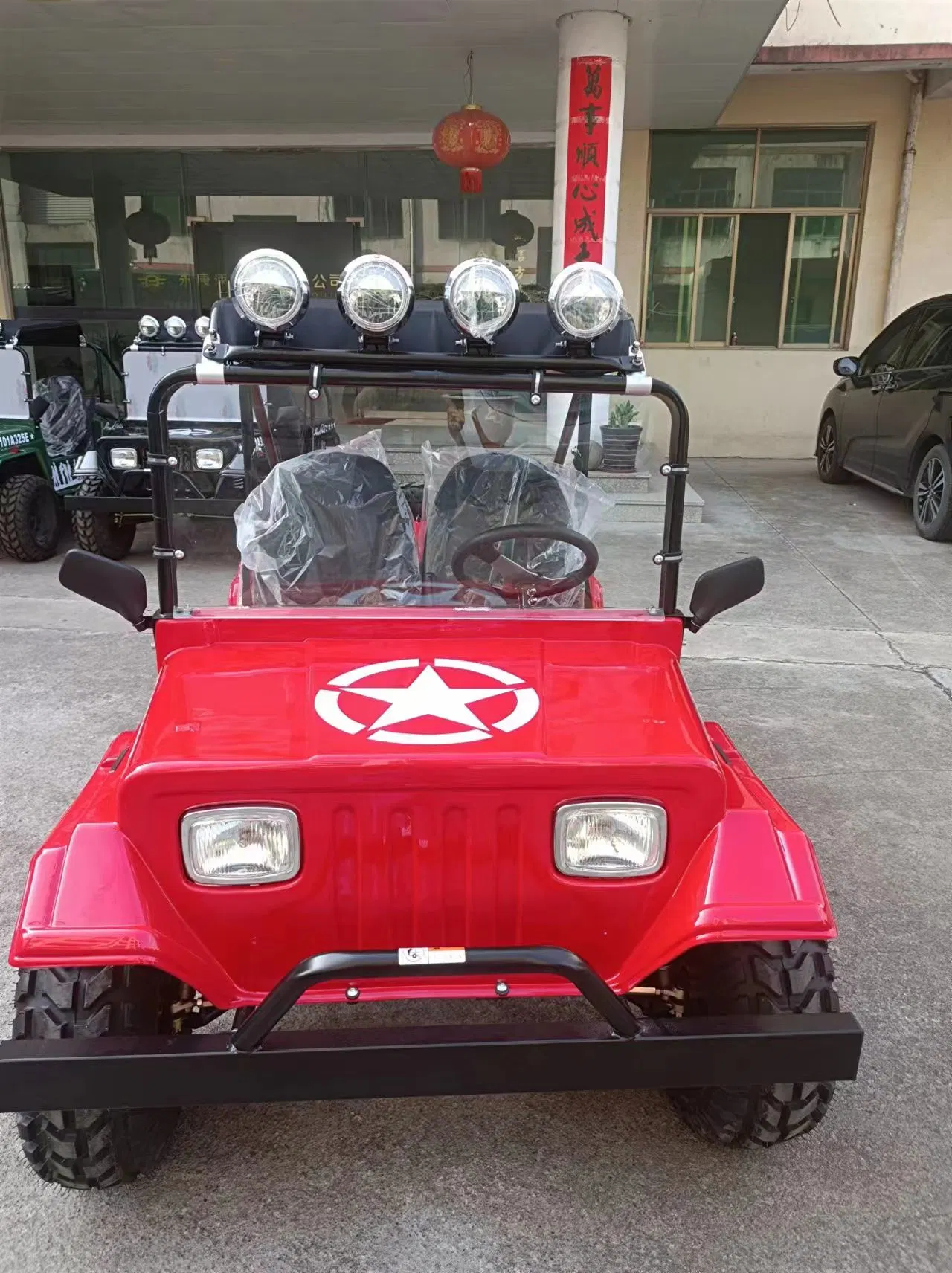 Suyang 150cc Mini Jeep Tourism Sightseeing Car Leisure Golf Cart