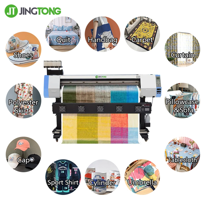 Advanced Large Format Digital Textile Fabric Dye Sublimation Printer with 4720 Head