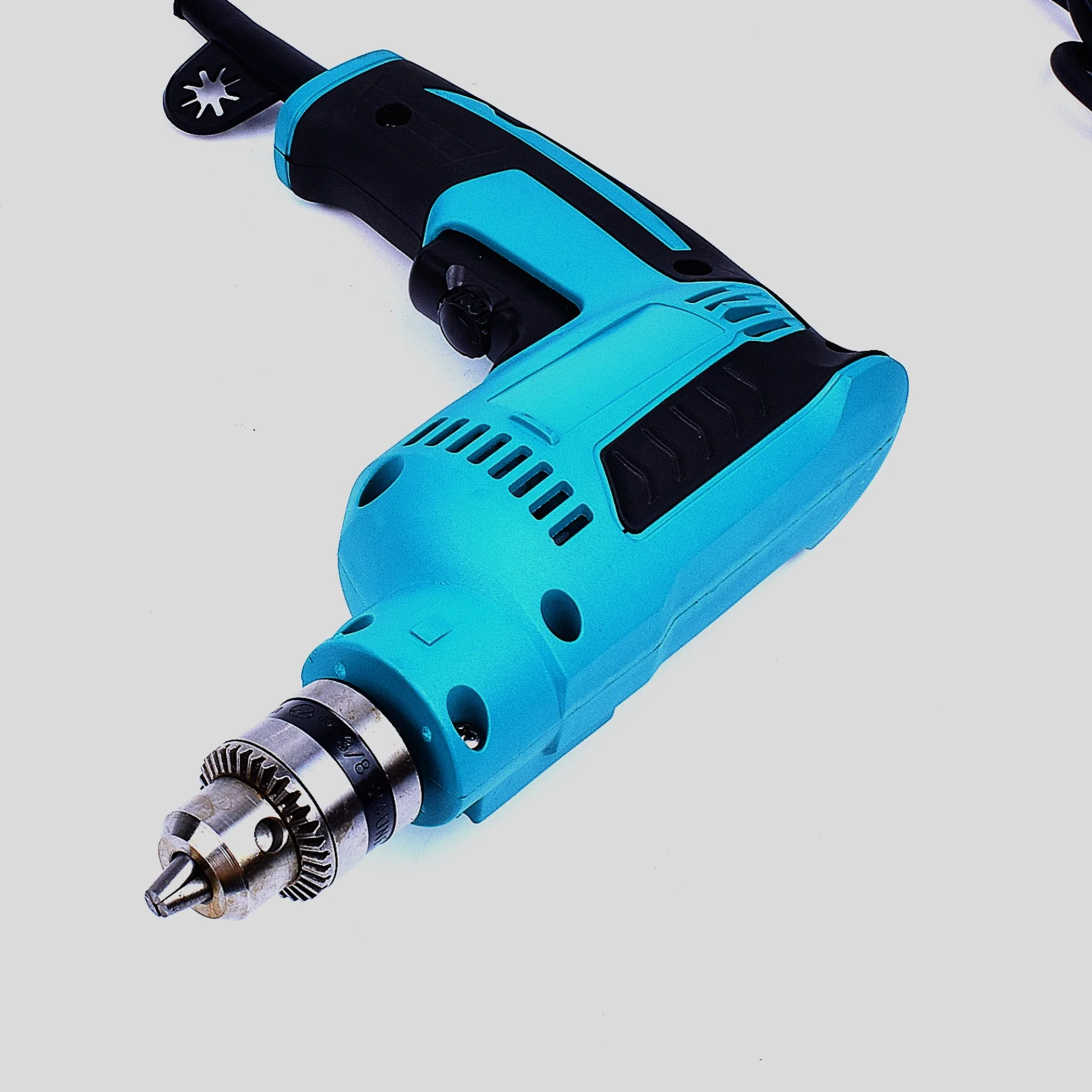 Blue Electric Handheld Tool Impact 500W Handdraht 10mm Electric Bohrmaschine