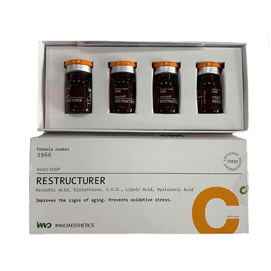 2022 Nuevo producto Innoestética Restructurer 4*5ml Inno-TDS para el blanqueamiento de la piel Inyección para ayudar incluso tono de piel y aclarar manchas oscuras