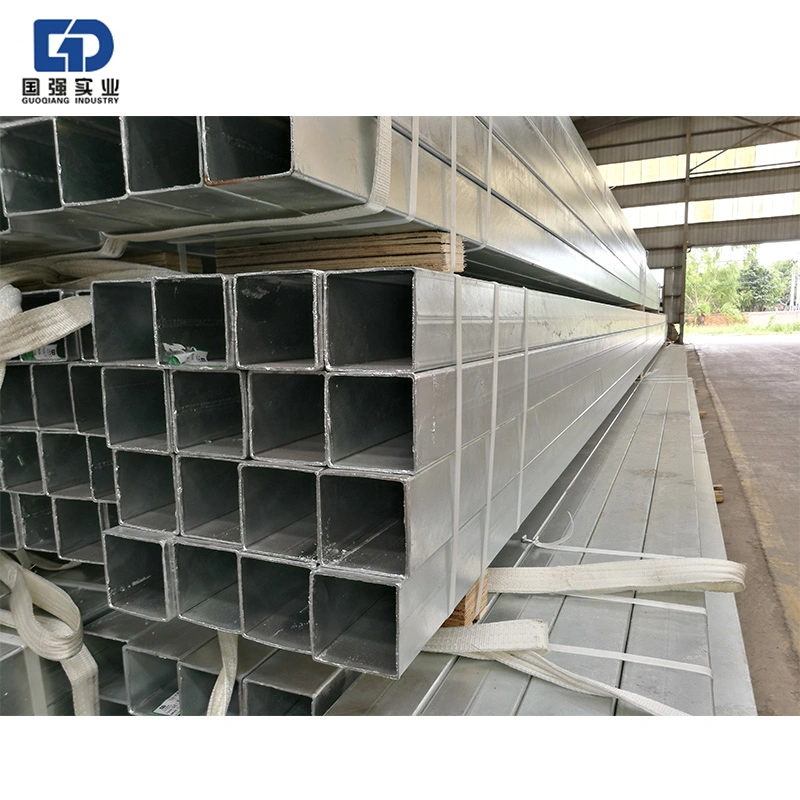 Galvanized Thin Wall Square Hollow Section Rectangular Steel Tubing