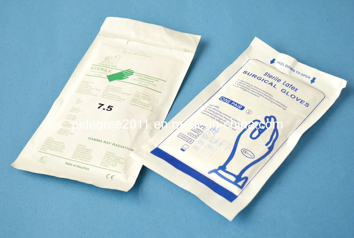 Disposable Surgical Latex Glove for Hospital