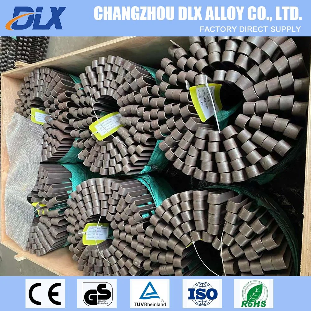 Nichrome V Alloy Cr20ni80 Cr30ni70 Cr15ni60 Resistance Flat Wire Heating Elements for Vacuum Porcelain Furnace