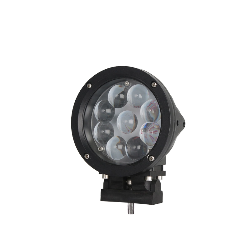 12V/24V 45W FOCO LED redonda de la luz de trabajo para carreras todoterreno cargadores de vehículos