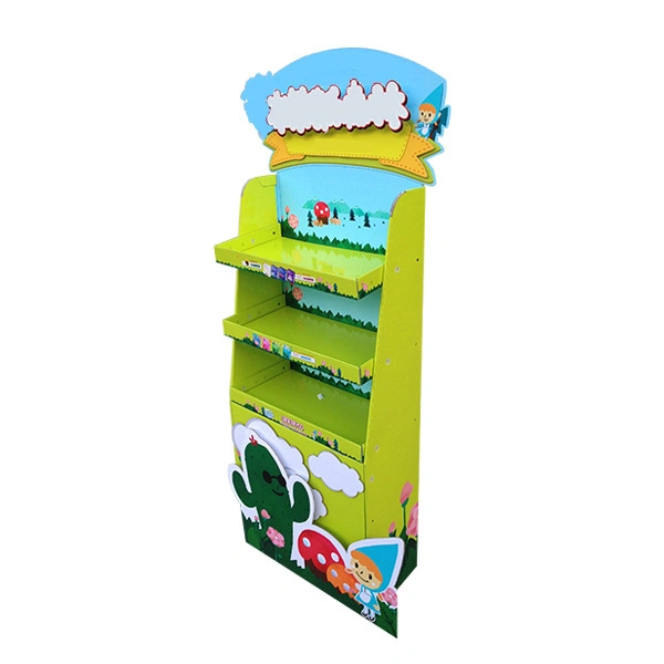 Recycelbares Material Papier-Versanddisplay, Werbung Wellpappe Display Regal